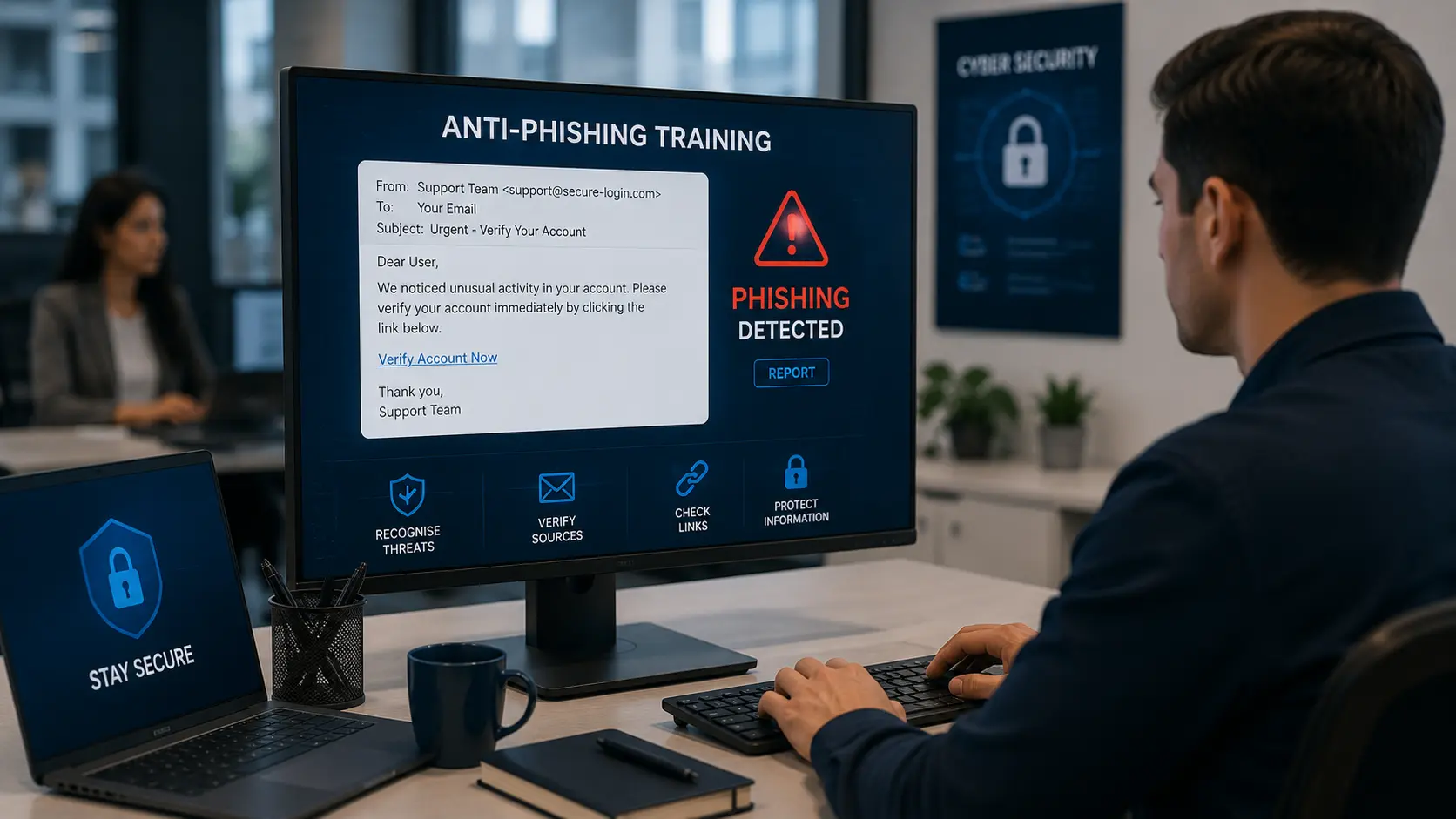 Anti phishing company London helping businesses protect users from email threats